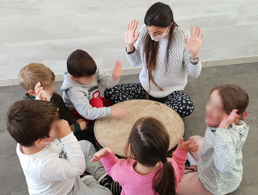 musicoterapia con niños